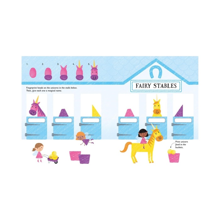 Fingerprint Activities Unicorns and Fairies