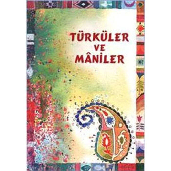 Türküler ve Maniler - Kerem Yıldız - Tudem Yayınları