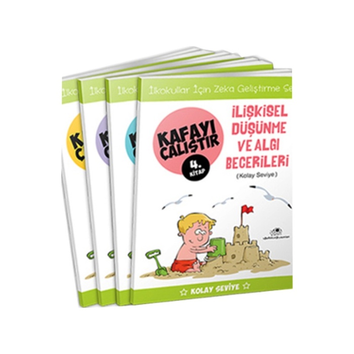 Kafayı Çalıştır Seti (Kolay Seviye) - 4 Kitap Takım - Ahmet Bilal Yaprakdal - Uğurböceği