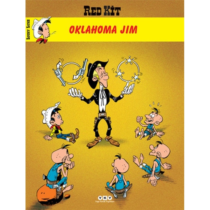 Red Kit 54 - Oklahoma Jim - Morris (Maurice de Bevere) -  Leturgie - Yapı Kredi Yayınları