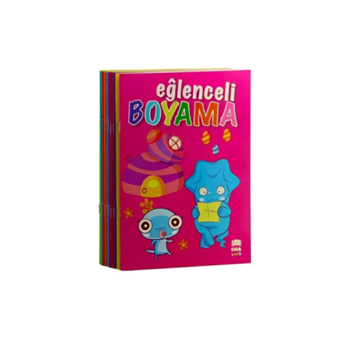 Eğlenceli Boyama Seti -10 Kitap