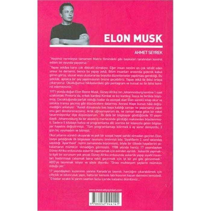 Elon Musk (Biyografi)