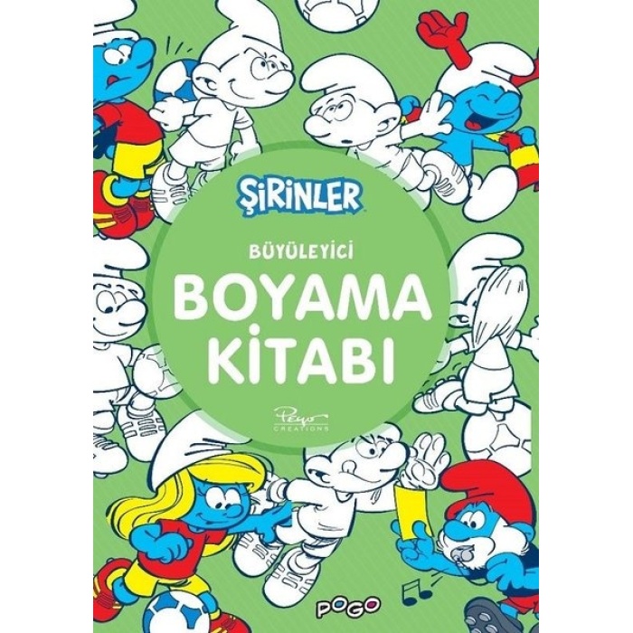 Şirinler-Büyüleyici Boyama Kitabı - Pierre Culliford - Pogo