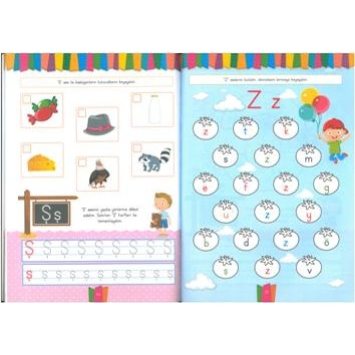 Harfleri Tanıma Yazı Yazma Alıştırmaları