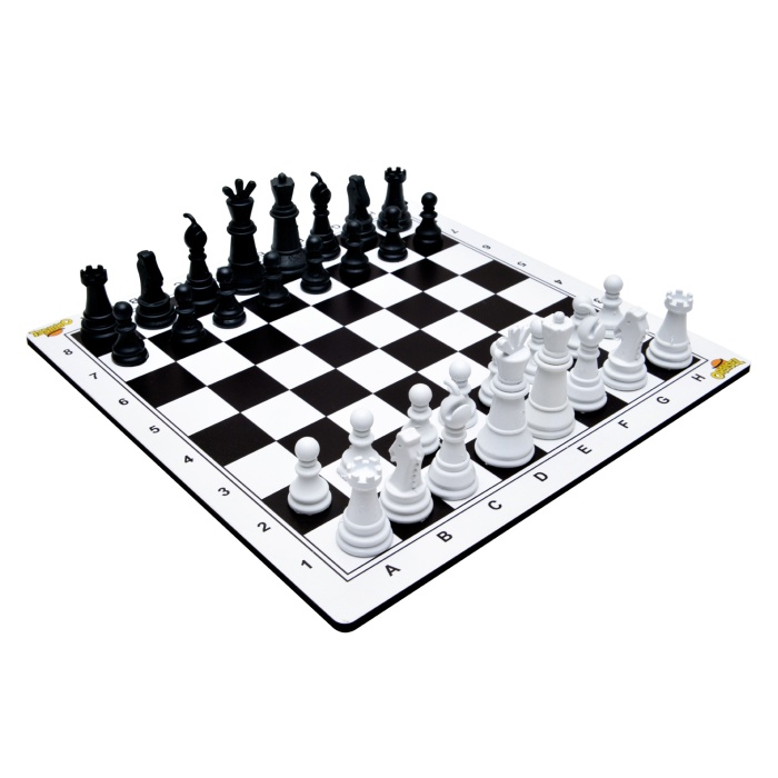 Orbisel Satranç Takımı 30x30 Ahşap Tablalı