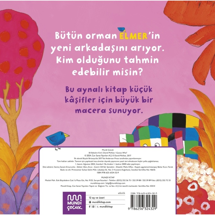 Elmer Kütüphanesi Bil Bakalım Kim?