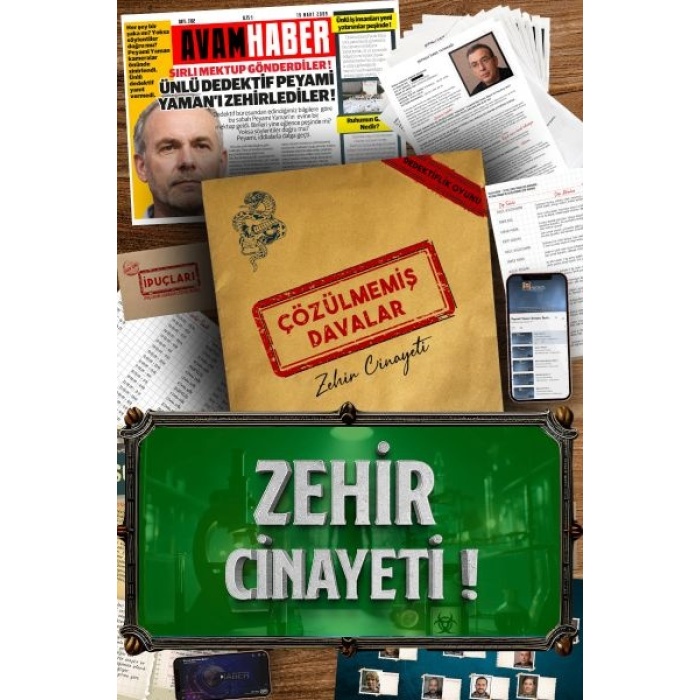 Zehir Cinayeti - Dedektif Oyunu