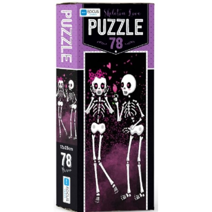Blue Focus Skeleton Love - Puzzle 78 Parça