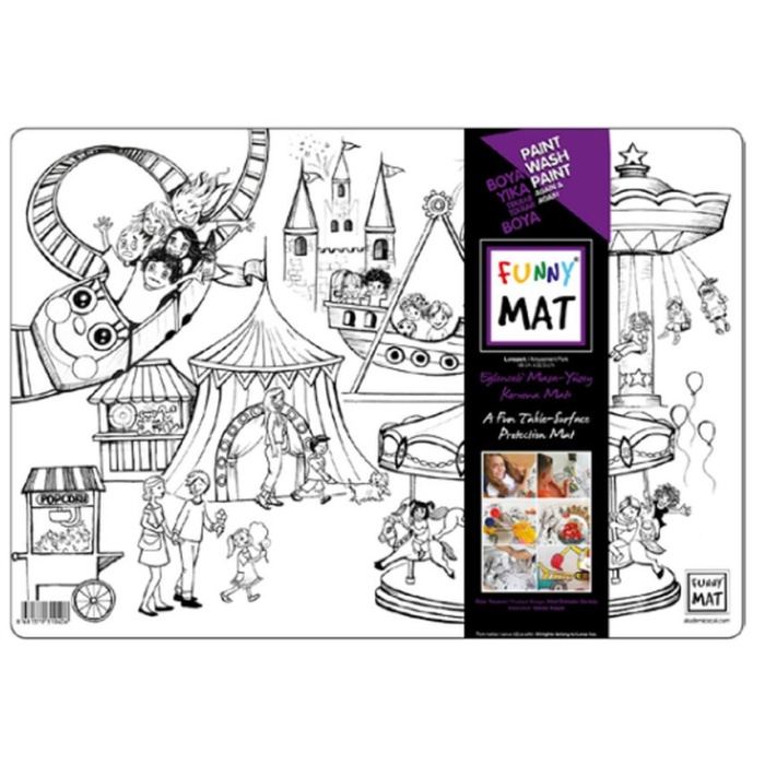 Funny Mat- Lunapark - 33,5x48cm