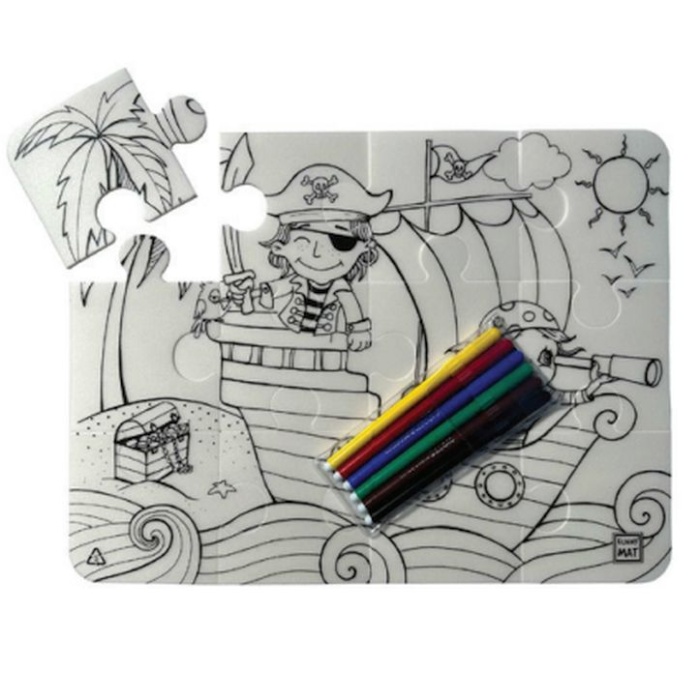 Funny Mat - Korsan Adası 30 X 40 Cm