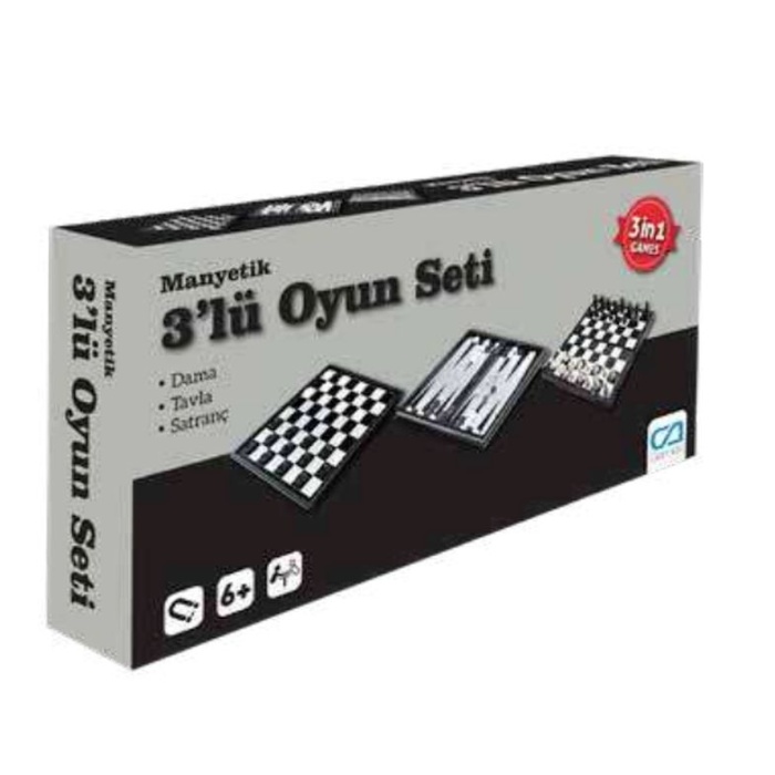 Manyetik 3Lü Oyun Seti