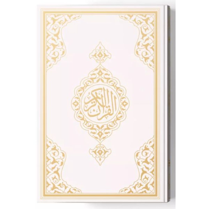 2 Renkli B.Cep Boy KurAn-I Kerim (Miklepsiz) Beyaz