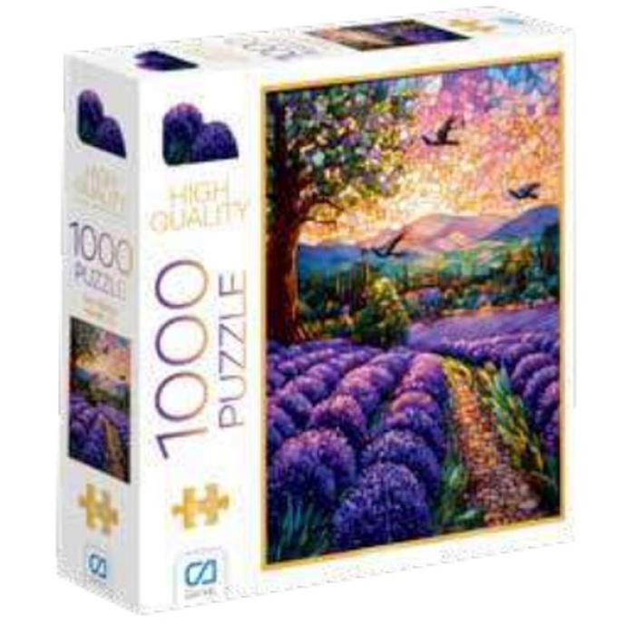 Mor Bahçe Puzzle 1000