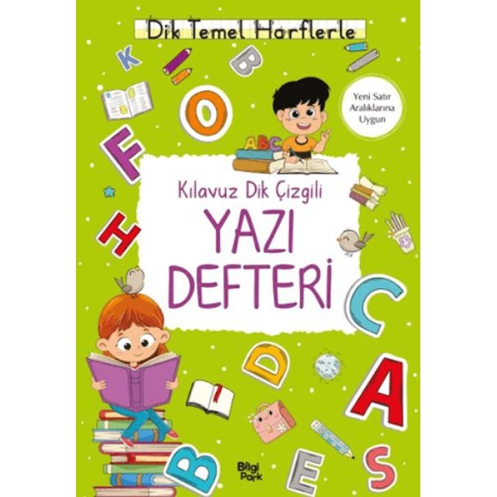 Kılavuz Dik Çizgili Yazı Defteri (Küçük Boy)