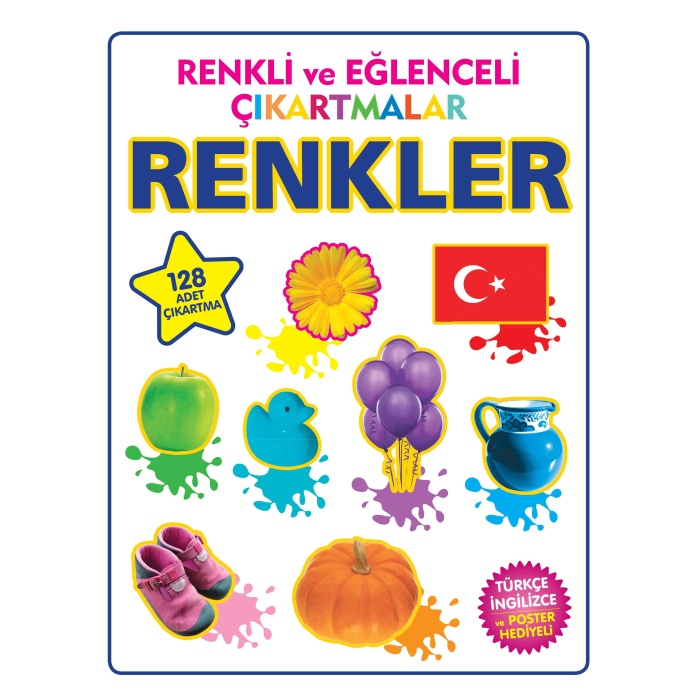 Renkli ve Eğlenceli Çıkartmalar Renkler
