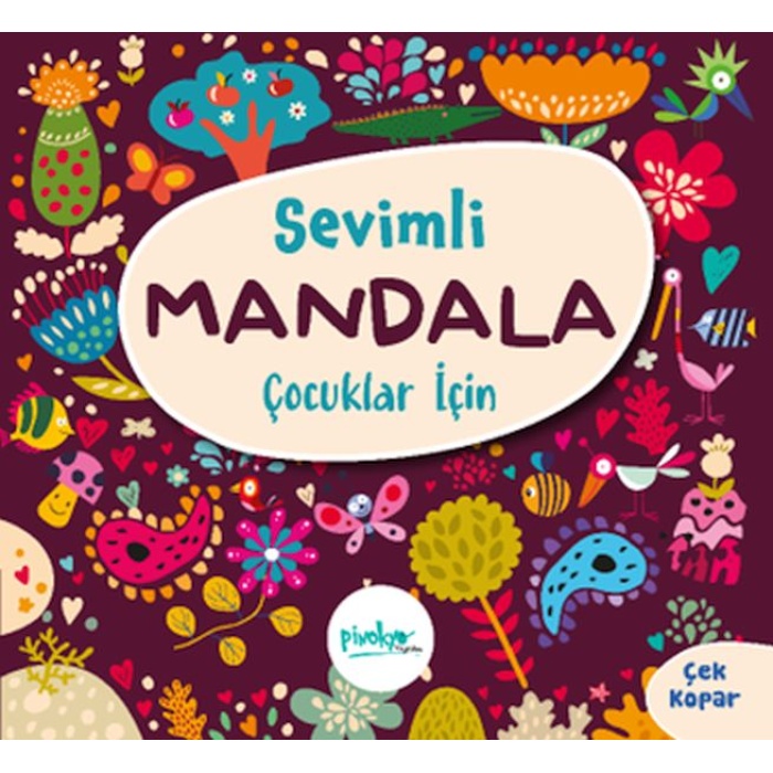 Çocuklar İçin Sevimli Mandala
