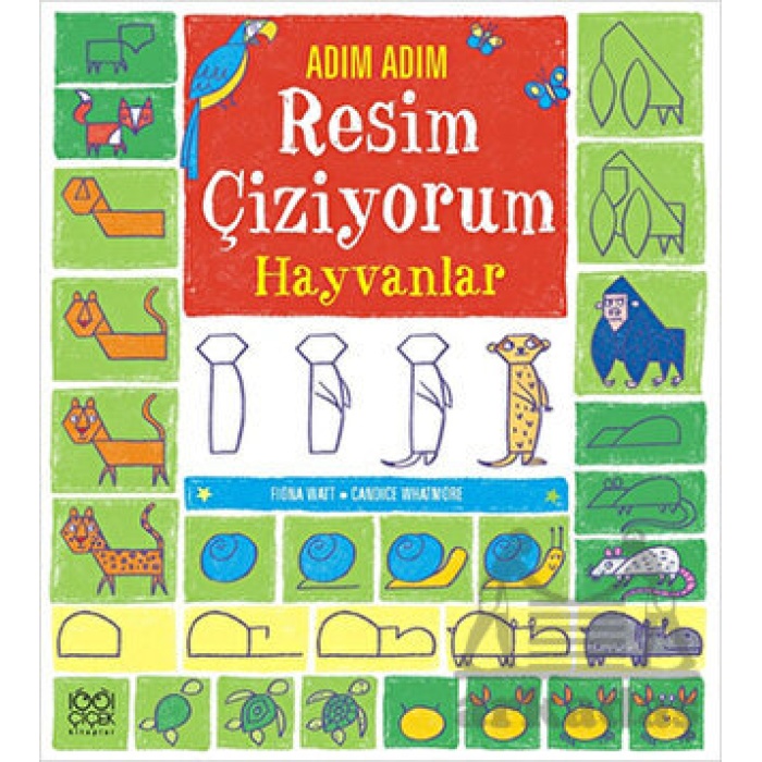 Adım Adım Resim Çiziyorum - Hayvanlar