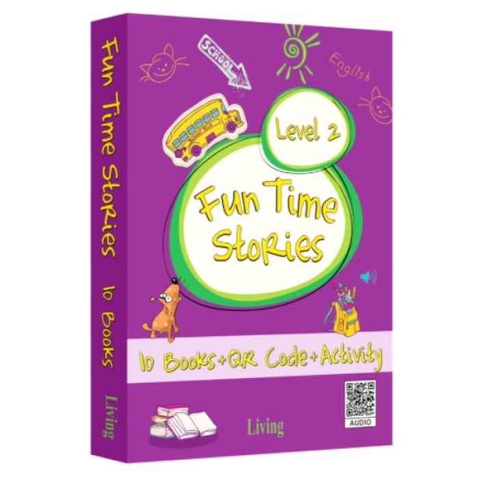 Living Level 2 Fun Times Stories 10lu Hikaye Seti