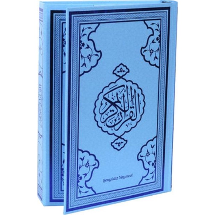 Kuran-ı Kerim Bilgisayar Hattı (Orta Boy Mavi Baskı)
