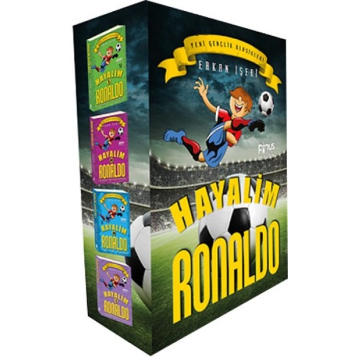Hayalim Ronaldo Seti - 4 Kitap kutulu