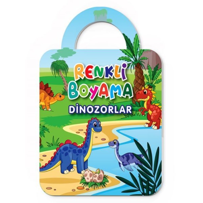Renkli Boyama Dinozorlar
