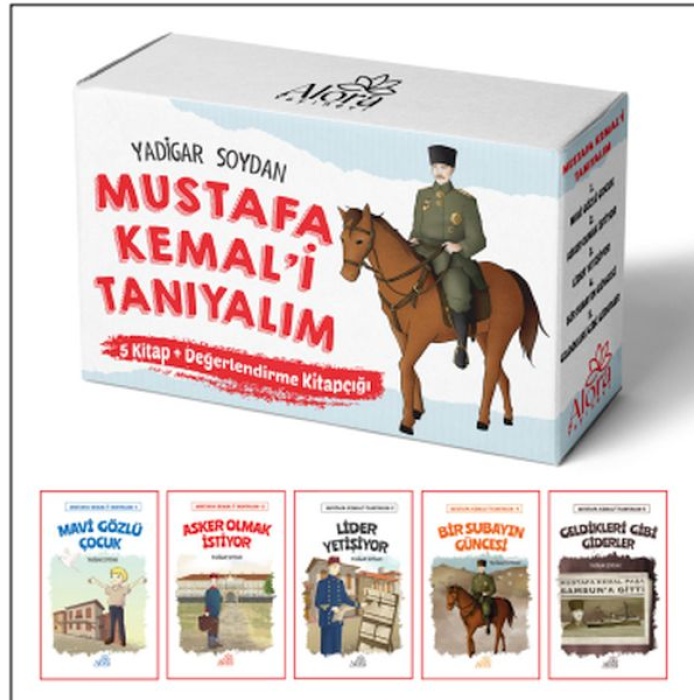 Atatürk- Mustafa Kemali Tanıyalım (Renkli -5 Kitap)