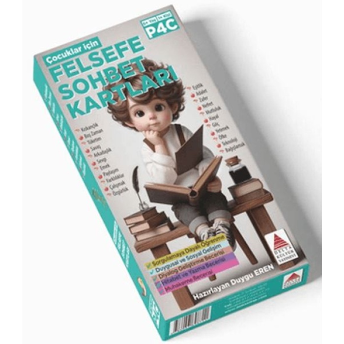 (P4C) Çocuklar için Felsefe Sohbet Kartları