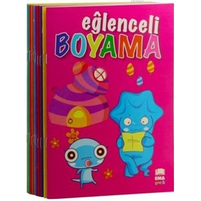 Eğlenceli Boyama Seti -10 Kitap