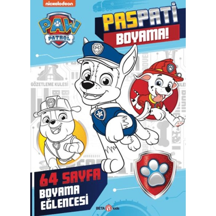 PAW Patrol - Paspati Boyama Kitabı