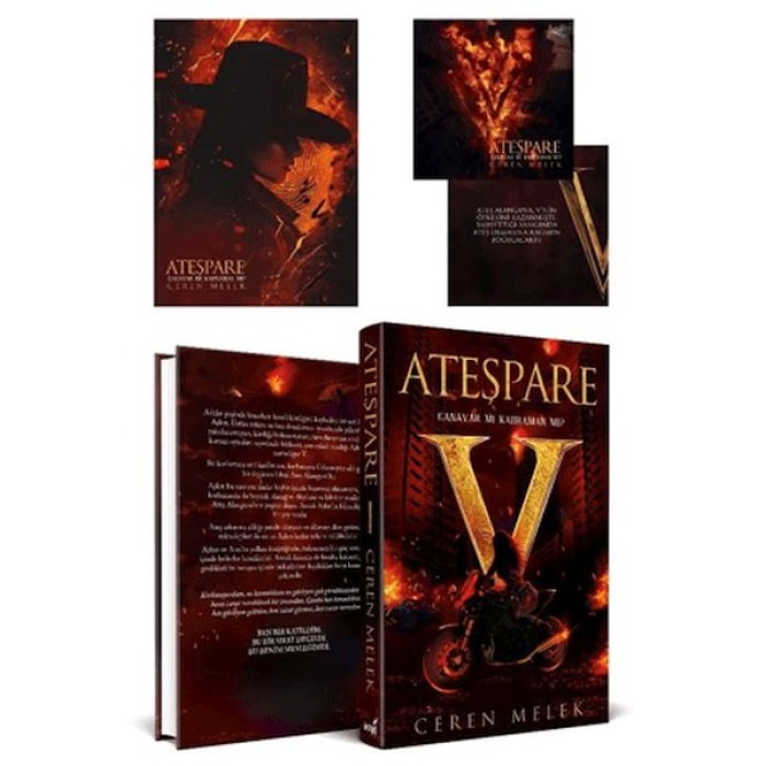 Ateşpare 1 - Canavar mı? Kahraman mı? (Ciltli)