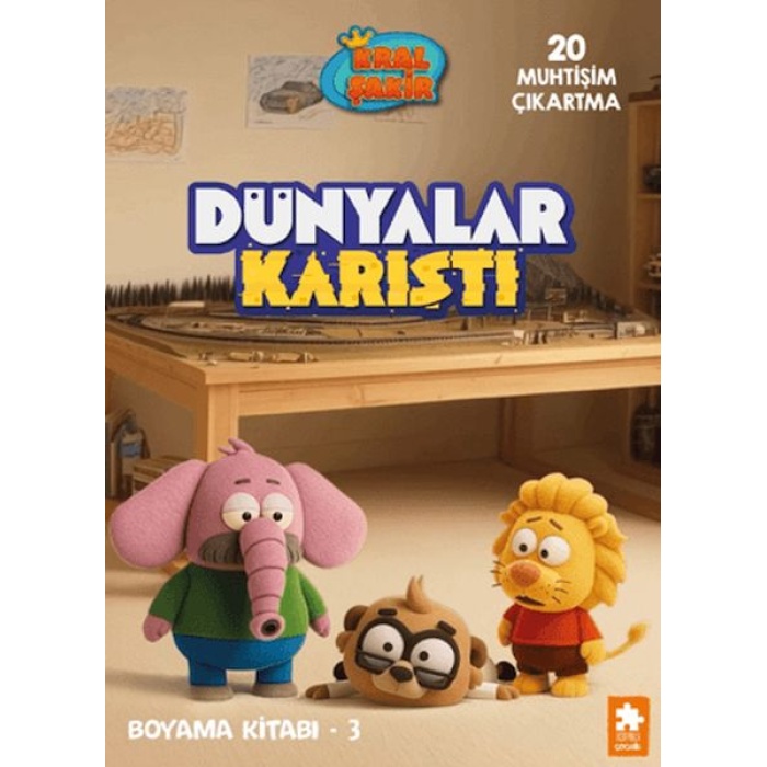 Dünyalar Karıştı Boyama Kitabı - 3