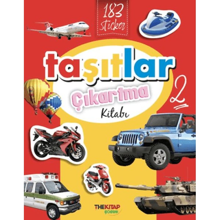 Taşıtlar Çıkartma Kitabı - 2