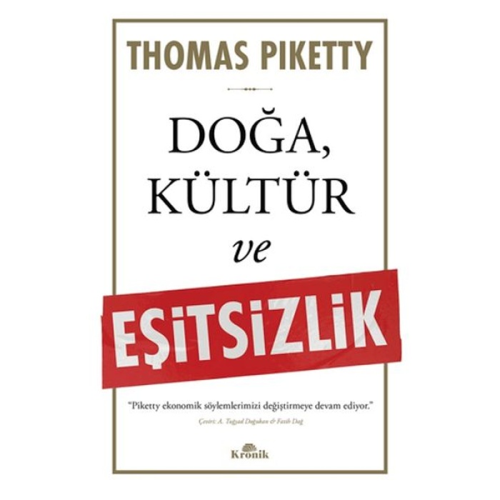 Doğa, Kültür ve Eşitsizlik