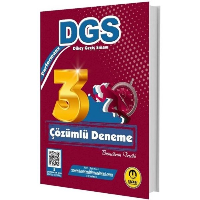 Tasarı Yayınları DGS Performans Çözümlü 3 Deneme