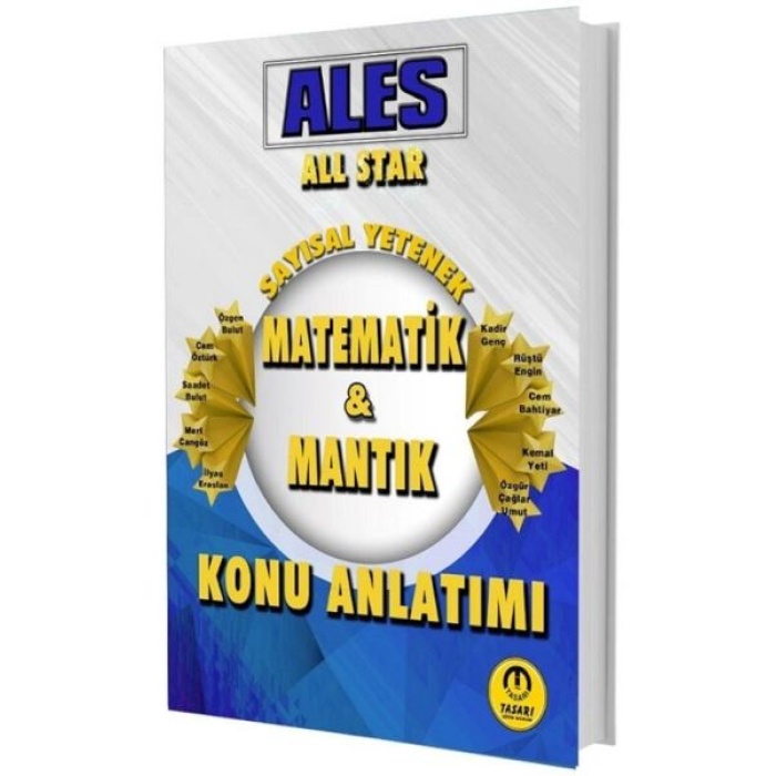 Tasarı Yayınları ALES All Star Sayısal Yetenek Matematik Mantık Konu Anlatımı