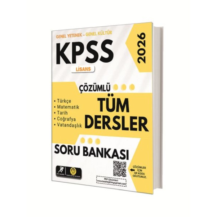 Tasarı Yayınları Kpss Lisans Tüm Dersler Çözümlü Soru Bankası