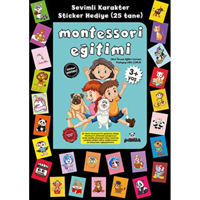 Stickerlı 3+ Yaş Montessori Eğitimi