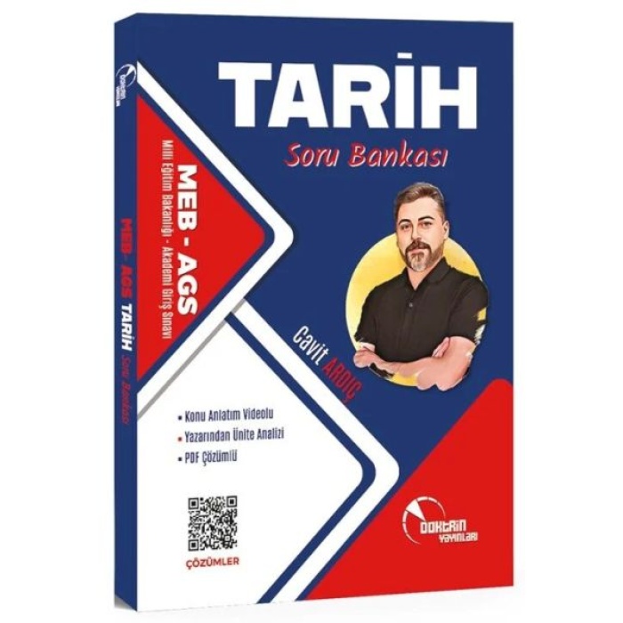 Doktrin Yayınları MEB-AGS Tarih Soru Bankası Çözümlü