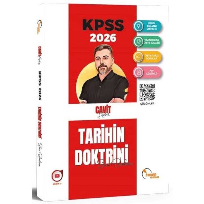 Doktrin 2026 KPSS Tarihin Doktrini Soru Bankası Çözümlü