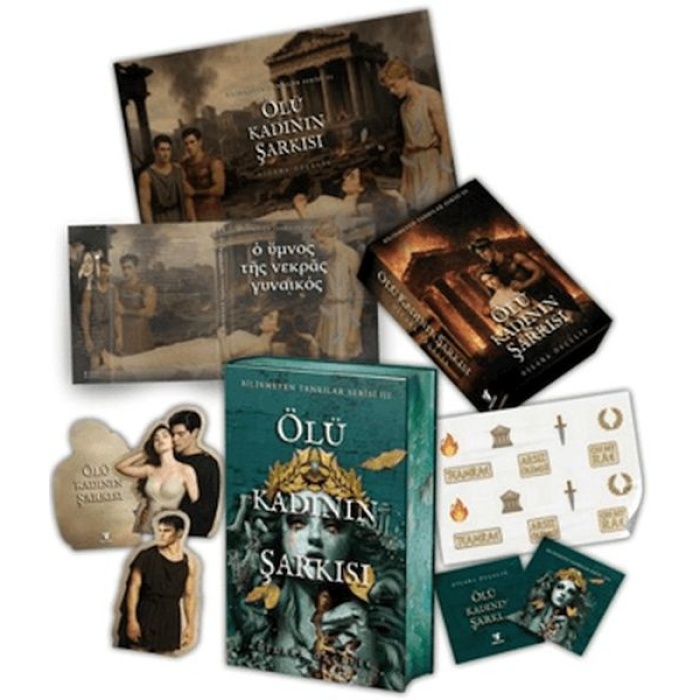 Ölü Kadının Şarkısı (Yan Boyamalı Kutulu Set)