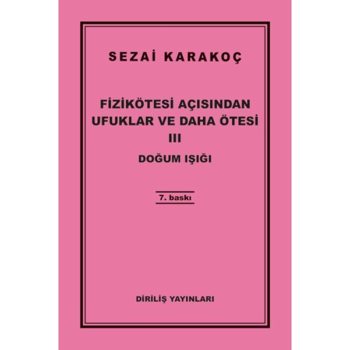 Fizikötesi Açısından Ufuklar ve Daha Ötesi 3