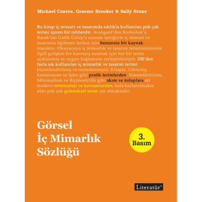 Görsel İç Mimarlık Sözlüğü (Ciltli)