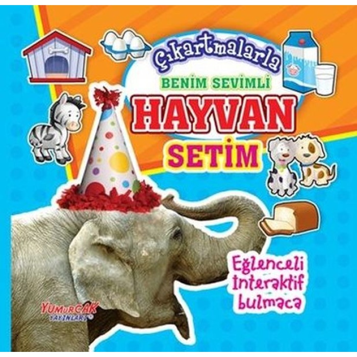 Çıkartmalarla Benim Sevimli Hayvan Setim