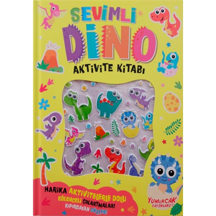 Sevimli Dino Aktivite Kitabı