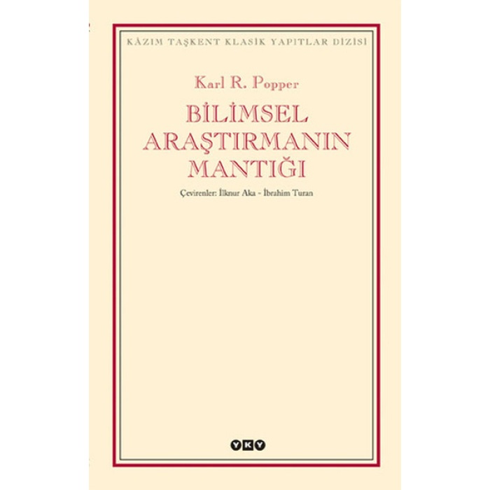 Bilimsel Araştırmanın Mantığı