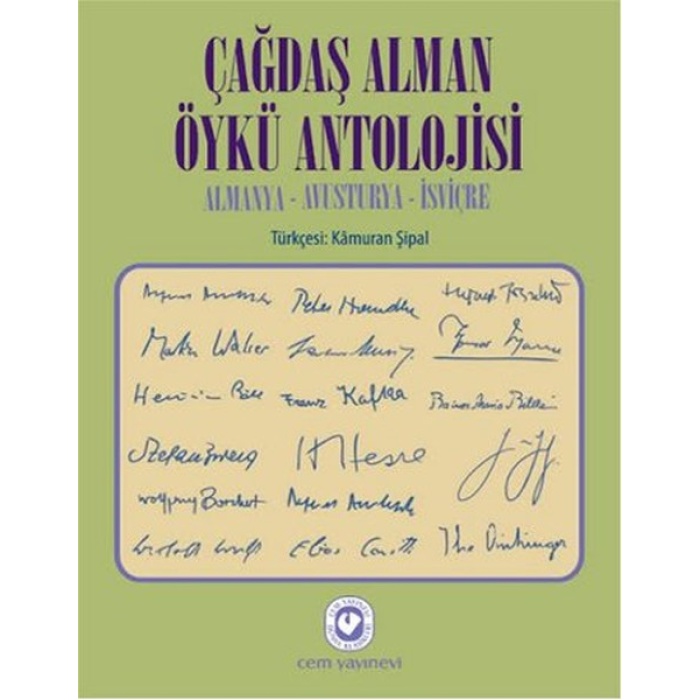 Çağdaş Alman Öykü Antolojisi (2 Cilt)  Almanya-Avusturya-İsviçre