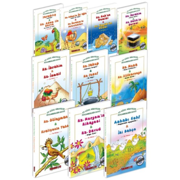 En Güzel Hikayeler - Peygamberlerin Hayatı 10 Kitap Set