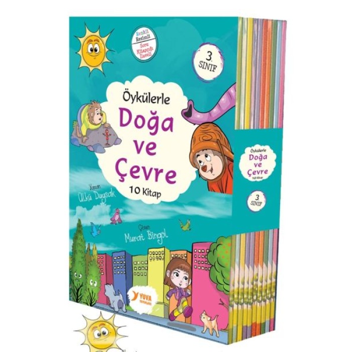 Öykülerle Doğa ve Çevre  3. Sınıflar İçin 10 Kitap Set