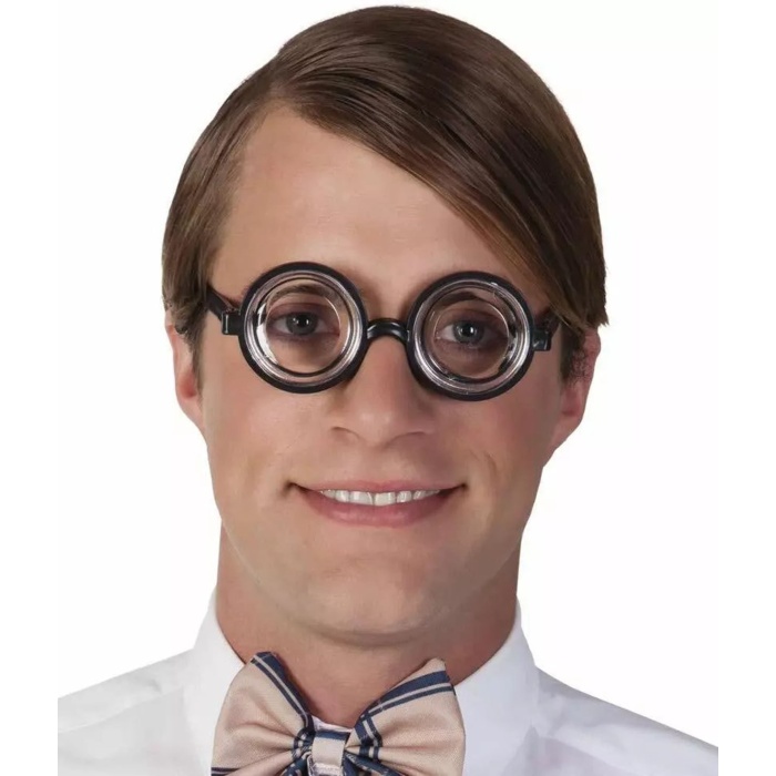 İnek Öğrenci Gözlüğü Şaka Gözlüğü - Lisinya