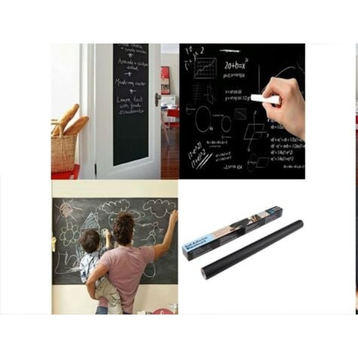 Yapışkanlı Kara Tahta-Yazı Tahtası: Sticker Blackboard - Lisinya